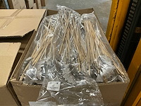 Partij coco christmastree on 50cm stok silver (5250x) - afbeelding 3 van  7