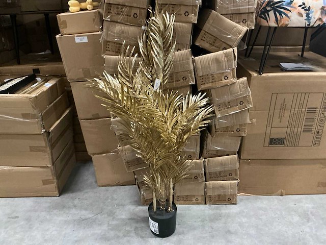 Partij coco maison areca palm plant goud h105cm (20x) - afbeelding 1 van  3