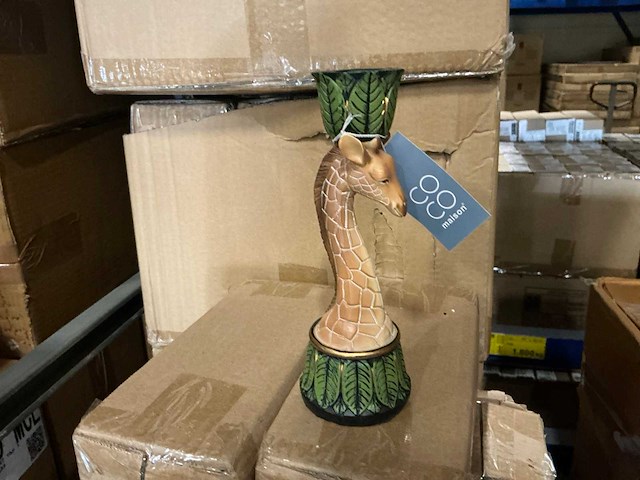 Partij coco maison ashur candle holder h17cm (143x) - afbeelding 1 van  5