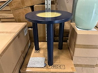 Partij coco maison billy side table h48,5xd45cm blue (7x) - afbeelding 1 van  3