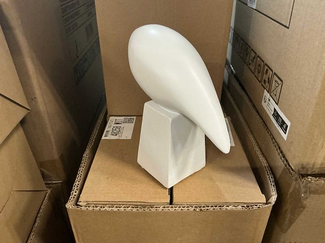 Partij coco maison birdy figurine h16cm white (43x) - afbeelding 2 van  5