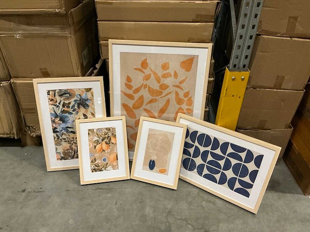 Partij coco maison bloom set of 5 prints (13 sets) - afbeelding 5 van  8