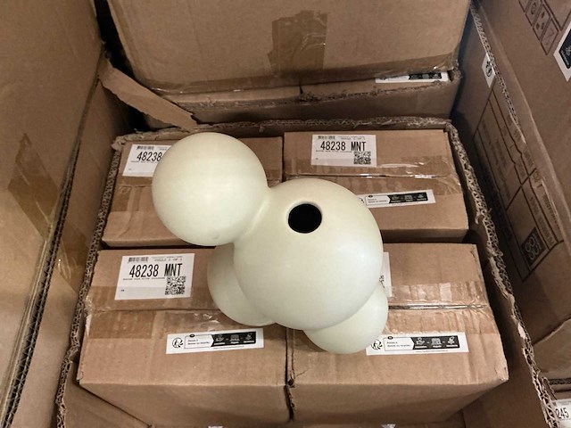 Partij coco maison bodine vase h17cm (117x) - afbeelding 2 van  5