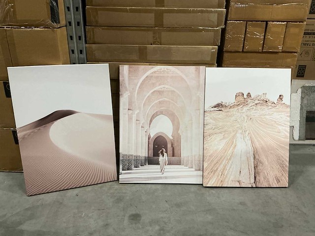Partij coco maison desert set of 3 prints 50x70cm (37x) - afbeelding 1 van  6