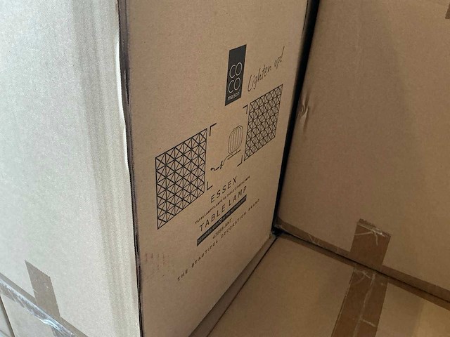 Partij coco maison essex table lamp h27cm (20x) - afbeelding 4 van  4