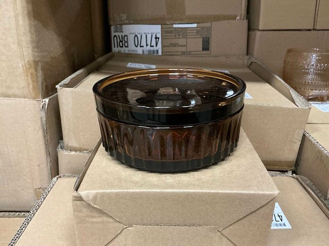 Partij coco maison liv pot h7cm brown (42x) - afbeelding 1 van  4