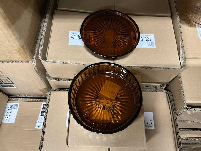 Partij coco maison liv pot h7cm brown (42x) - afbeelding 2 van  4