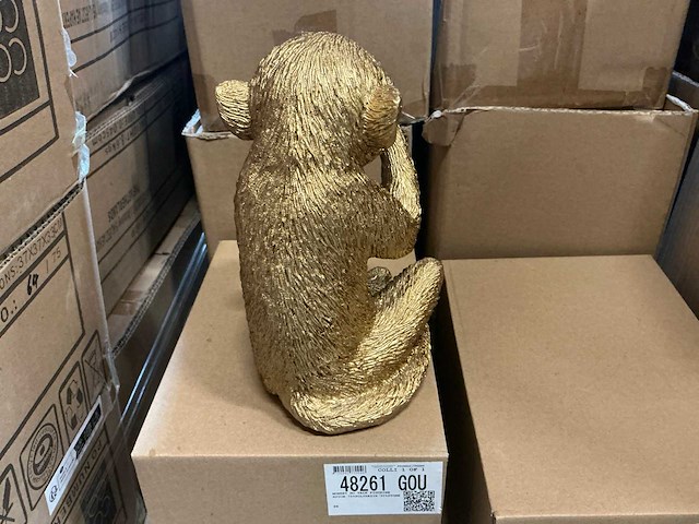 Partij coco maison monkey no talk figurine h20cm (32x) - afbeelding 1 van  3