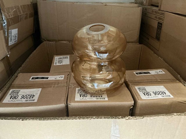 Partij coco maison runa vase h13,5cm (50x) - afbeelding 1 van  4