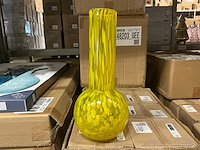 Partij coco maison selma vase h33cm geel (14x) - afbeelding 1 van  5