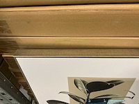 Partij coco maison seventies blue painting 50x80cm 70% mdf, 30% polystyrene (13x) - afbeelding 2 van  7