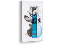 Partij coco maison seventies blue painting 50x80cm 70% mdf, 30% polystyrene (13x) - afbeelding 4 van  7