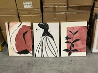 Partij coco maison sunkissed set of 3 prints 50x70cm (17 sets) - afbeelding 1 van  8