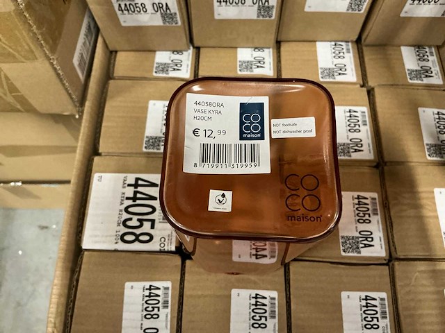 Partij coco maison vaas kyra h20cm (81x) - afbeelding 3 van  5