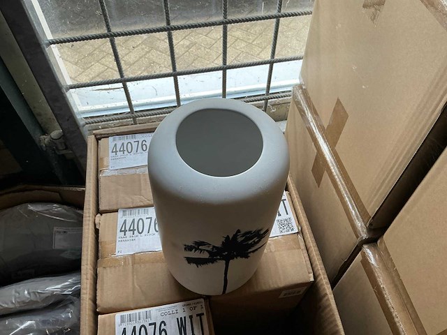 Partij coco maison vase palm l h29cm (18x) - afbeelding 2 van  5