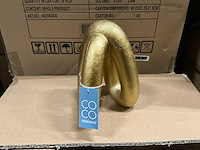 Partij coco maison vidar figurine h17cm gold (95x) - afbeelding 3 van  4