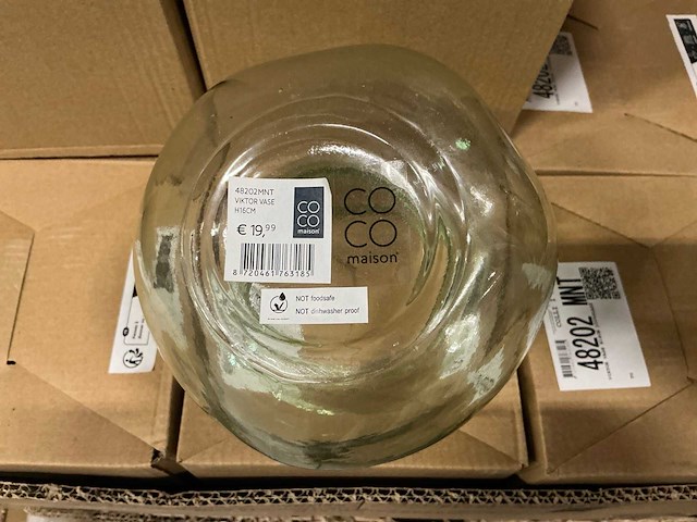 Partij coco maison viktor vase h16cm (51x) - afbeelding 3 van  5