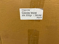 Partij coco’s touw dik 200gr (285x) - afbeelding 3 van  3