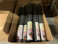 Partij colorflor short fibre roll 25mtr x 60cm black (76x) - afbeelding 1 van  4