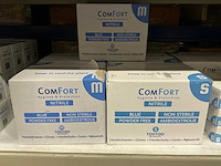 Partij comfort nitrile handschoenen s&m 100pcs per box (86x) - afbeelding 2 van  3