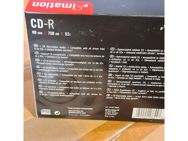 Partij compact recordable discs, imation - afbeelding 3 van  6