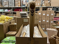 Partij conical tubes heart kraft 65x6x2cm (1520x) - afbeelding 1 van  6