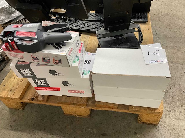 Partij contact premium etikettangen en etiketten (7x) - afbeelding 1 van  5