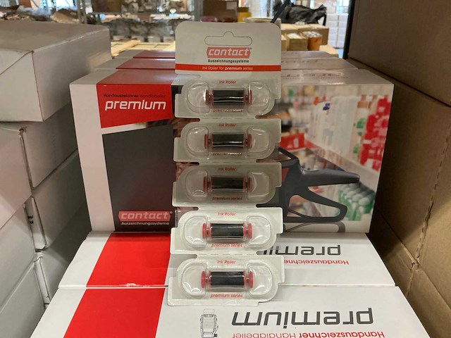 Partij contact premium handlabeller & ink rollers (29x) - afbeelding 2 van  4