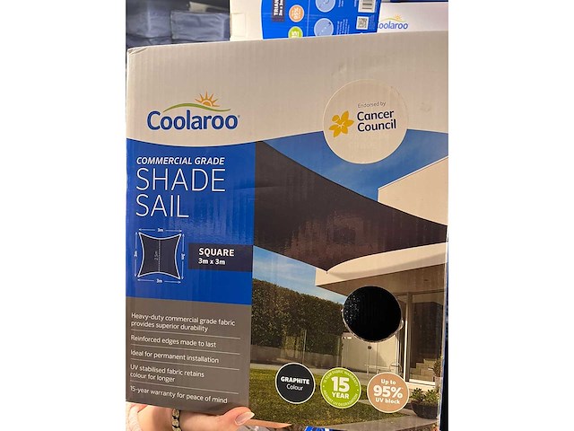 Partij coolaroo schaduwdoeken - afbeelding 1 van  5