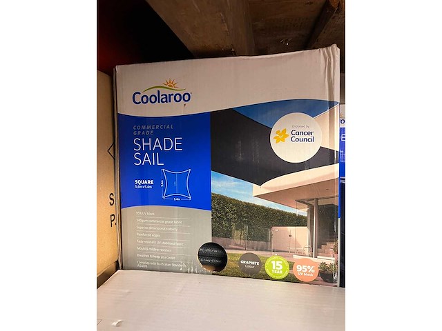 Partij coolaroo schaduwdoeken - afbeelding 3 van  5