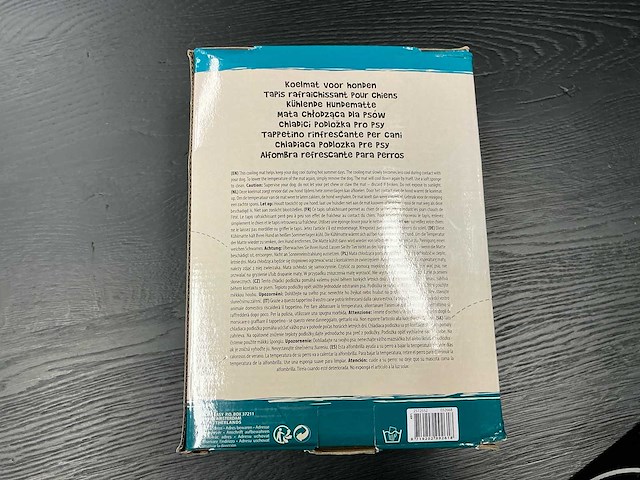 Partij cooling mat for dogs - 33 euro pallets (8316x) - afbeelding 5 van  11