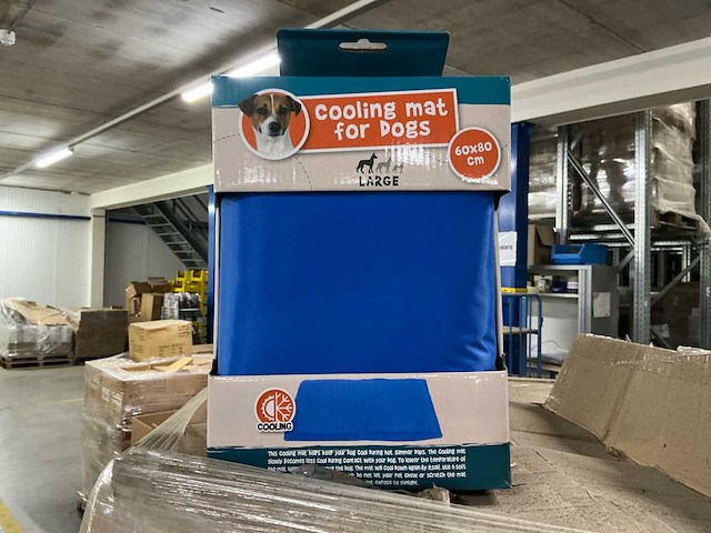 Partij cooling mat for dogs - 33 euro pallets (8316x) - afbeelding 1 van  17