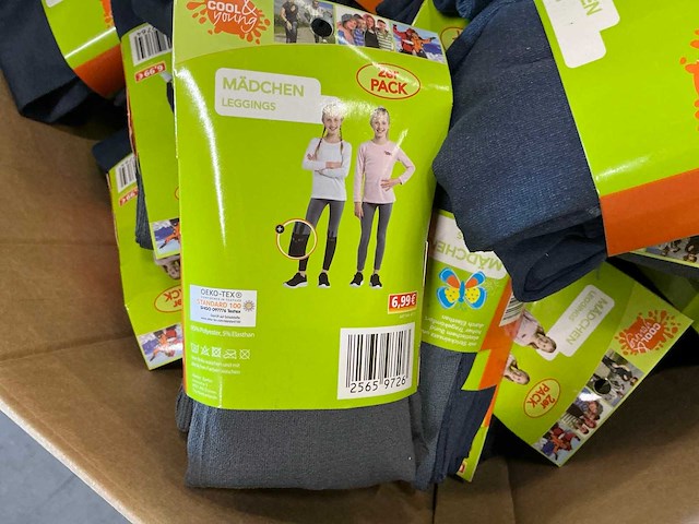 Partij cool&young kinder leggings 2/packs (304x) - afbeelding 5 van  6