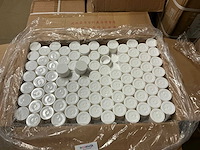 Partij cosmeticapotjes wit (circa 15.000 stuks) - afbeelding 3 van  12