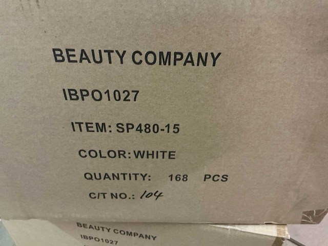 Partij cosmeticapotjes wit (circa 15.000 stuks) - afbeelding 8 van  12