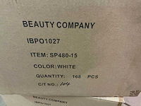 Partij cosmeticapotjes wit (circa 15.000 stuks) - afbeelding 8 van  12