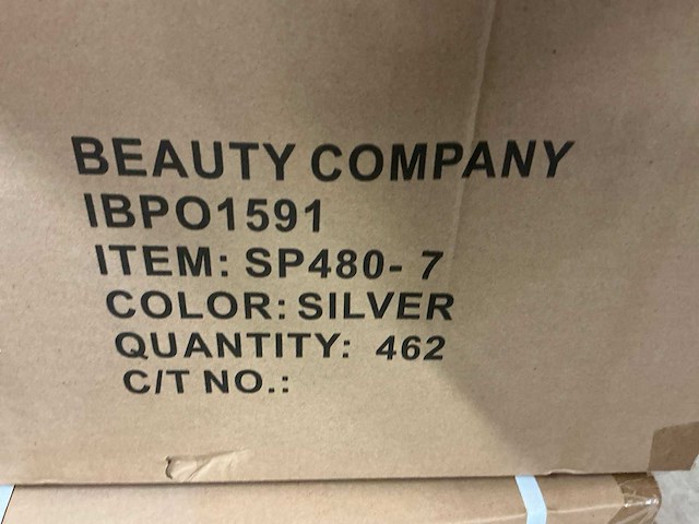 Partij cosmeticapotjes zilver (circa 12.000 stuks) - afbeelding 2 van  11