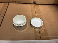 Partij cosmeticapotjes zilver (circa 12.000 stuks) - afbeelding 4 van  11