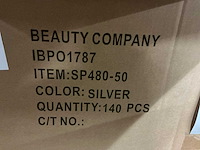 Partij cosmeticapotjes zilver (circa 12.000 stuks) - afbeelding 8 van  11