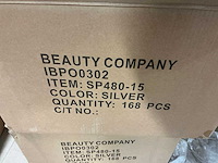 Partij cosmeticapotjes zilver (circa 12.000 stuks) - afbeelding 10 van  11