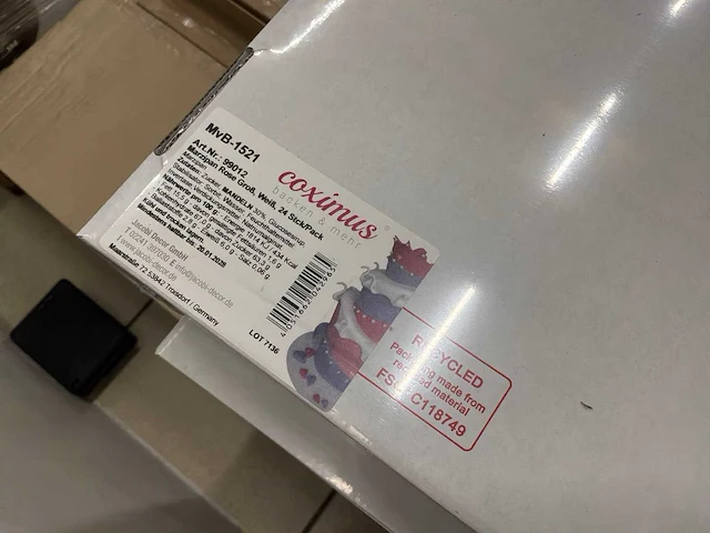 Partij coximus marsepeinen decoraties - afbeelding 10 van  11