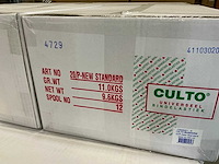 Partij culto bindelastiek 20/p-new standard spoel ca.1000mtr (142x) - afbeelding 2 van  2