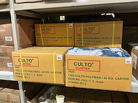 Partij culto elastieken 60/1,5 blauw 1kg per zak (120x) - afbeelding 2 van  2