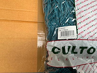 Partij culto elastieken 60/1,5 blauw 1kg per zak (280x) - afbeelding 1 van  5