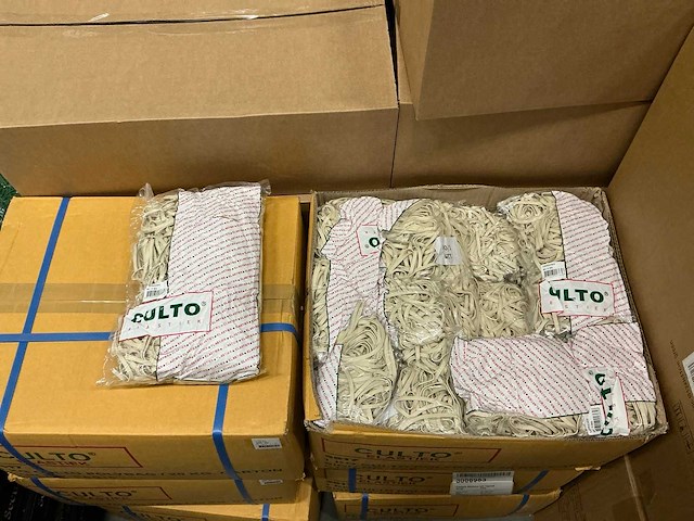 Partij culto elastieken 60/5 wit (120x) - afbeelding 1 van  4