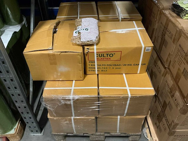 Partij culto elastieken p.60/1,5mm beige (240x) - afbeelding 4 van  5