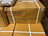 Partij culto elastieken p.60/1,5mm beige (240x) - afbeelding 5 van  5