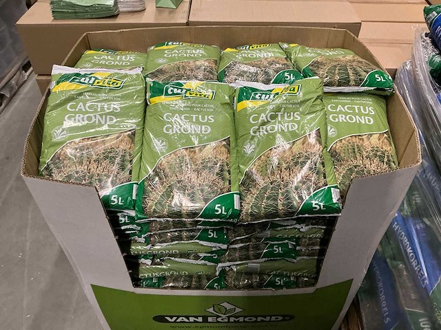 Partij culvita cactusgrond 5l (160x) - afbeelding 2 van  5