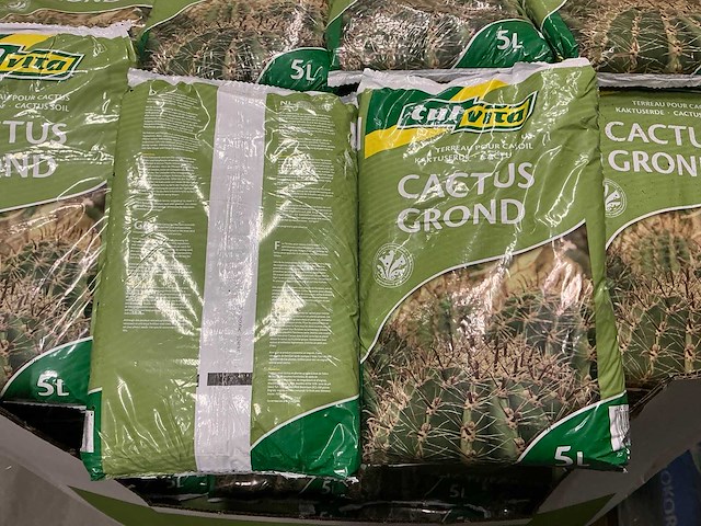 Partij culvita cactusgrond 5l (160x) - afbeelding 4 van  5