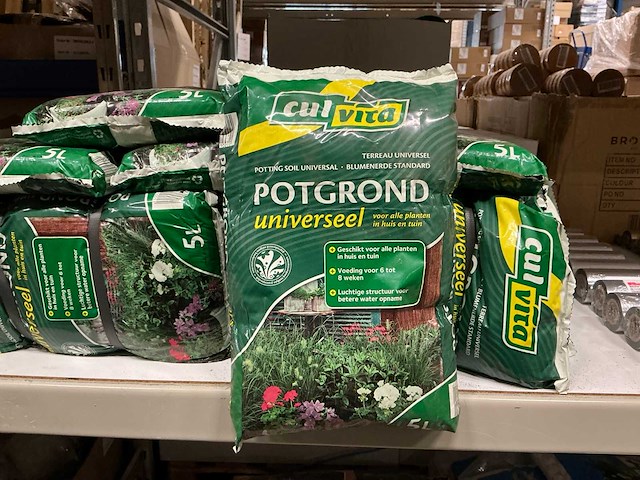 Partij culvita potgrond universeel 5l (26x) - afbeelding 2 van  3